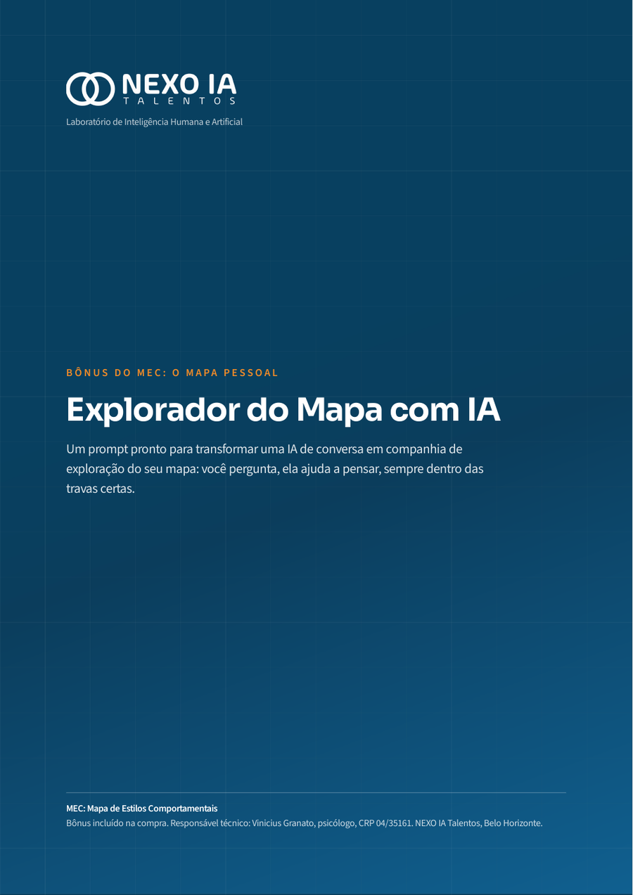 Capa do bônus Explorador do Mapa com IA
