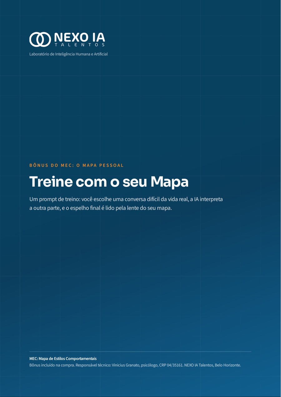 Capa do bônus Treine com o seu Mapa